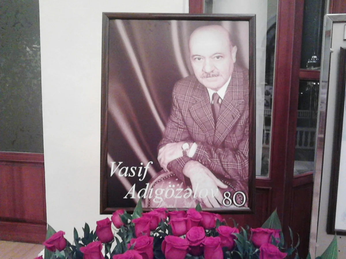 Vasif Adıgözəlovun 80 illik yubileyi keçirilib