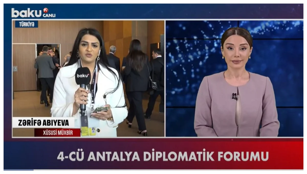 Baku TV: Current international issues being discussed at Antalya Diplomatic Forum