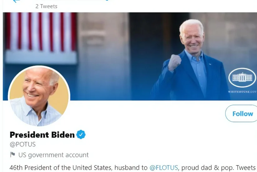 Ağ Evin tvitter hesabları Bayden rəhbərliyinə təhvil verildi