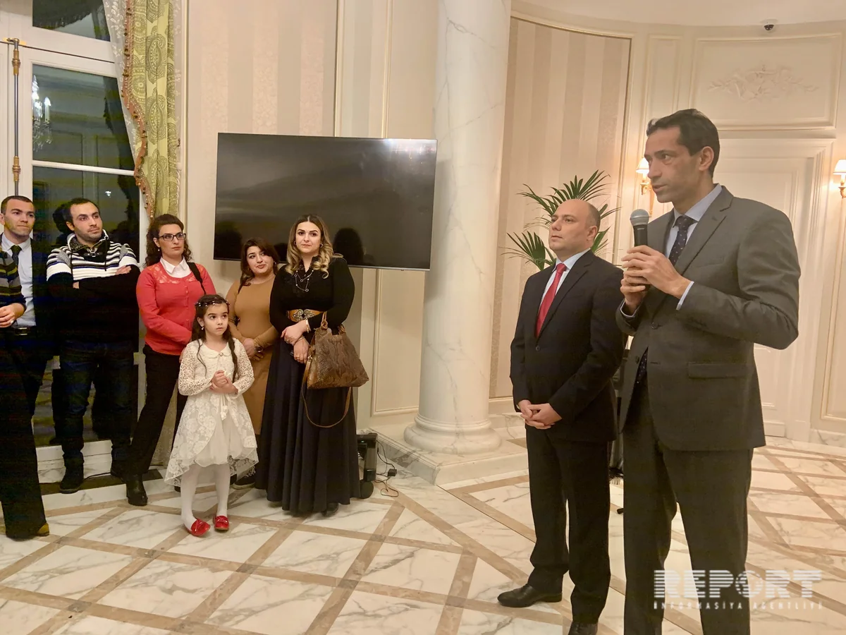 Parisdə Dünya Azərbaycanlılarının Həmrəyliyi Günü münasibətilə tədbir keçirilib - FOTO