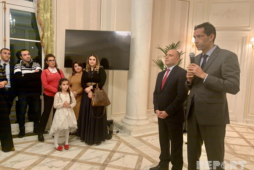 Parisdə Dünya Azərbaycanlılarının Həmrəyliyi Günü münasibətilə tədbir keçirilib - FOTO