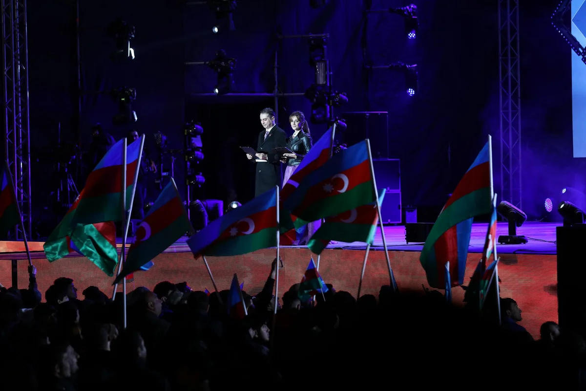 Dənizkənarı Milli Parkda Zəfər Günü ilə bağlı bayram konserti keçirilir
