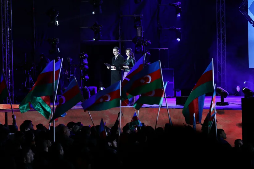 Dənizkənarı Milli Parkda Zəfər Günü ilə bağlı bayram konserti keçirilir