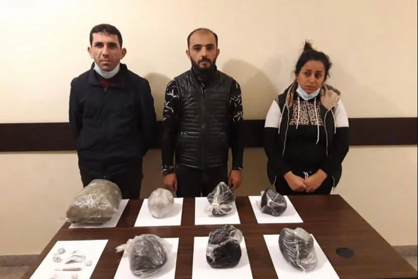 İrandan Azərbaycana 55 kq narkotik gətirilməsinin qarşısı alınıb