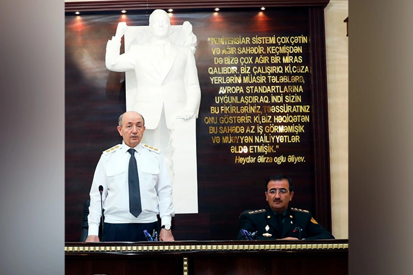 Penitensiar xidmətin yeni rəisi kollektivə təqdim olunub