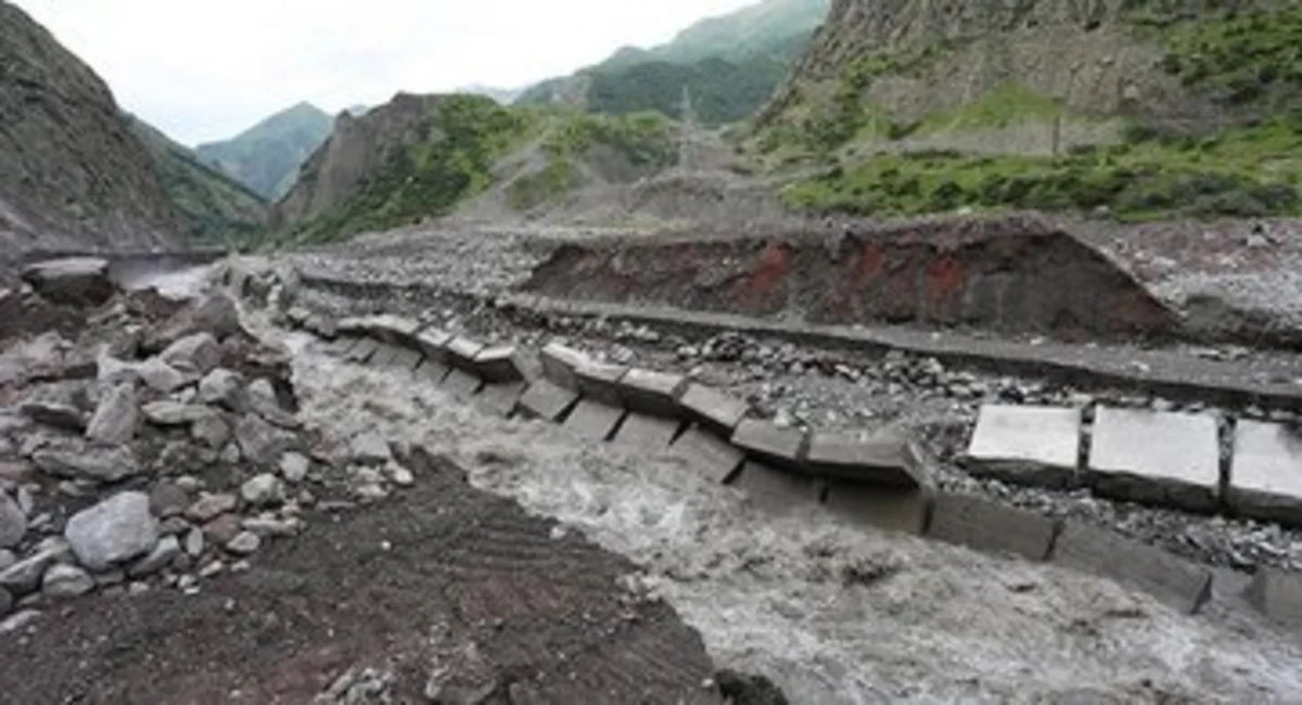 Dolu və leysan yağışları Gürcüstana ciddi ziyan vurub