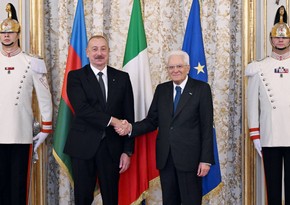Prezident İlham Əliyev milli bayram münasibətilə italiyalı həmkarını təbrik edib