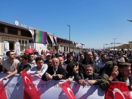 PHOTO REPORTAGE from the new airport in Rize 