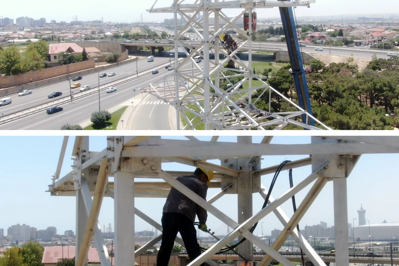 “AzərEnerji” Bakıda hava xətlərini yeraltı kabellə əvəzləyir