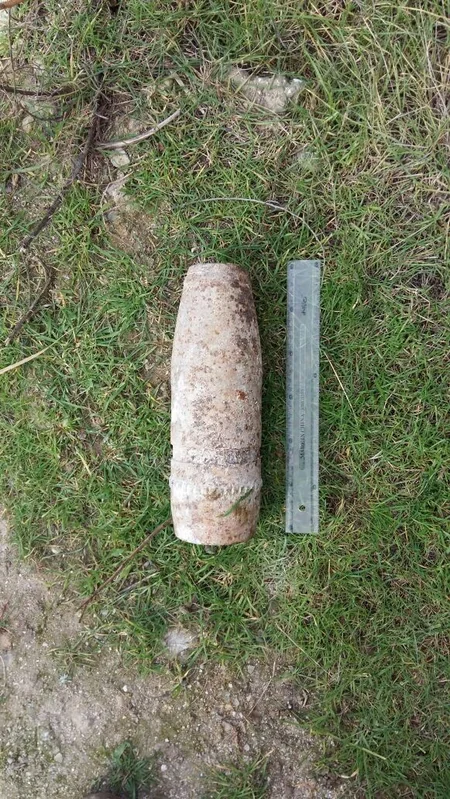 Sumqayıtda top mərmisi tapılıb