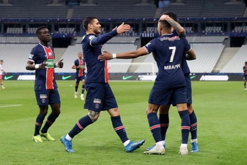 PSJ Fransa Kubokunu qazandı