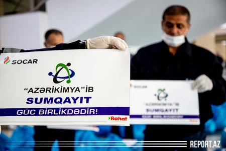 Kimyaçılar 4 mindən çox aztəminatlı ailəyə ərzaq yardımı göstəriblər - VİDEO