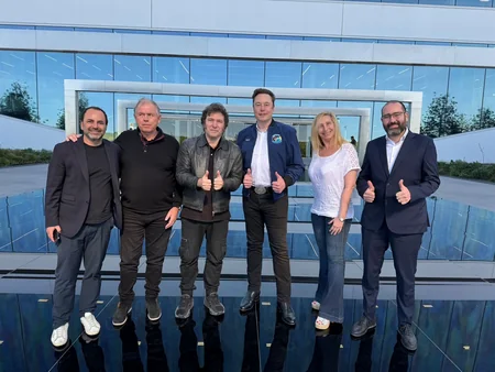 Elon Musk and Javier Milei share their love of free markets in first meeting