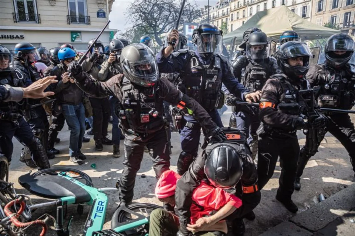 540 nabbed during May 1 protests in France