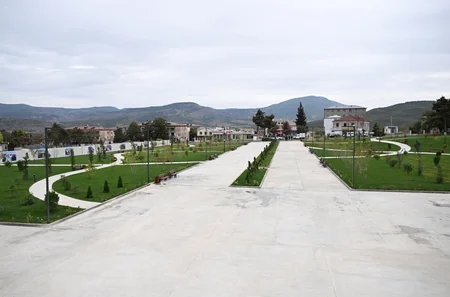 Prezident İlham Əliyev Qarabağ Universitetinin təmirdən sonra açılışında iştirak edib - YENİLƏNİB-4