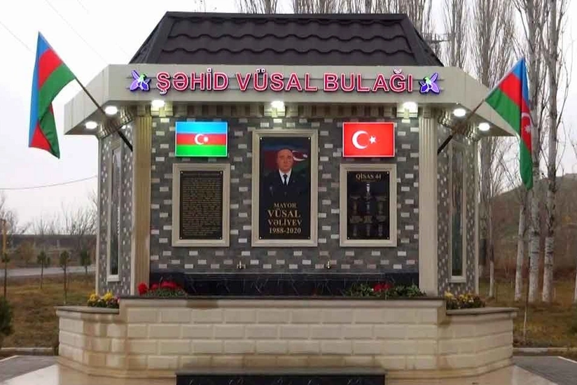 Şərurda şəhid Vüsal Vəliyevin xatirəsi əbədiləşdirilib