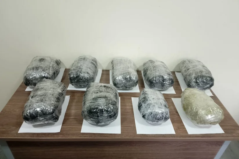 İrandan Azərbaycana 10 kq-dan çox narkotik vasitənin keçirilməsinin qarşısı alınıb