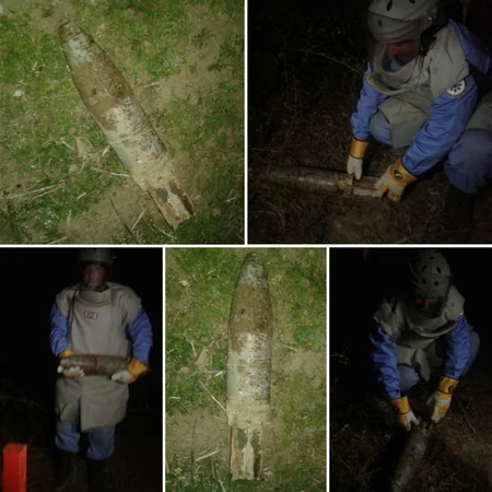 Beyləqanda 1 ədəd top mərmisi tapılıb