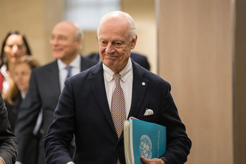 Staffan de Mistura Suriya danışıqlarında iştirak etmək üçün Astanaya gəlib