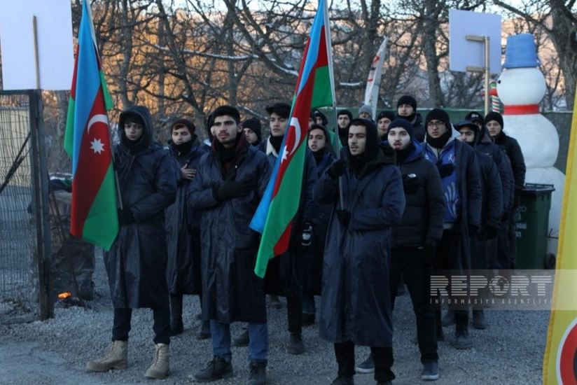Əzmkarlıq, qətiyyət, vətənpərvərlik - Xankəndi-Laçın yolunda aksiyanın 69-cu günü