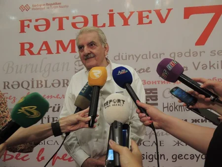 Ramiz Fətəliyevin 70 illik yubileyi keçirilib - FOTO