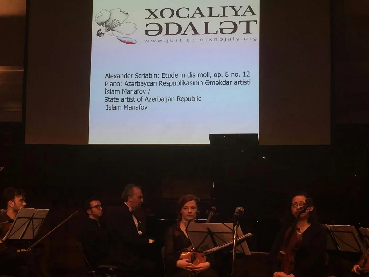 Niderlandda Xocalı soyqırımının 26-cı ildönümü ilə əlaqədar konsert-rekviyem keçirilib