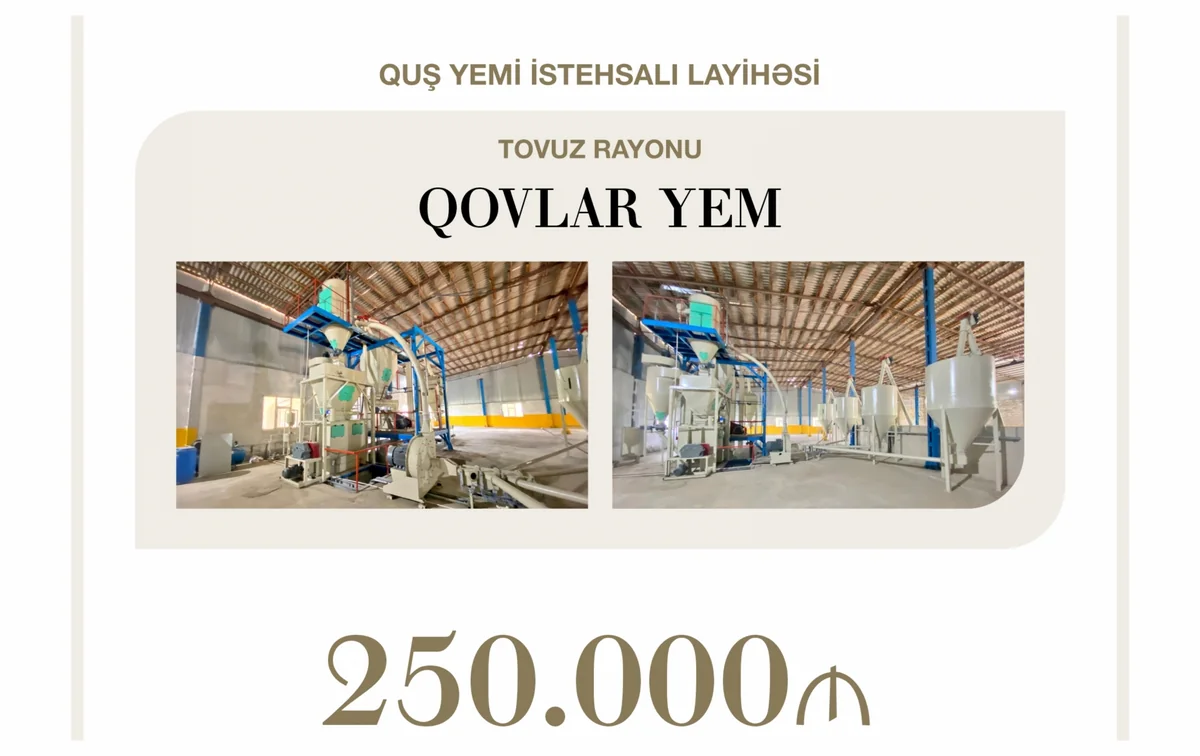 Nearly $150,000 concessional loan allocated to Govlar Yem LLC in Tovuz