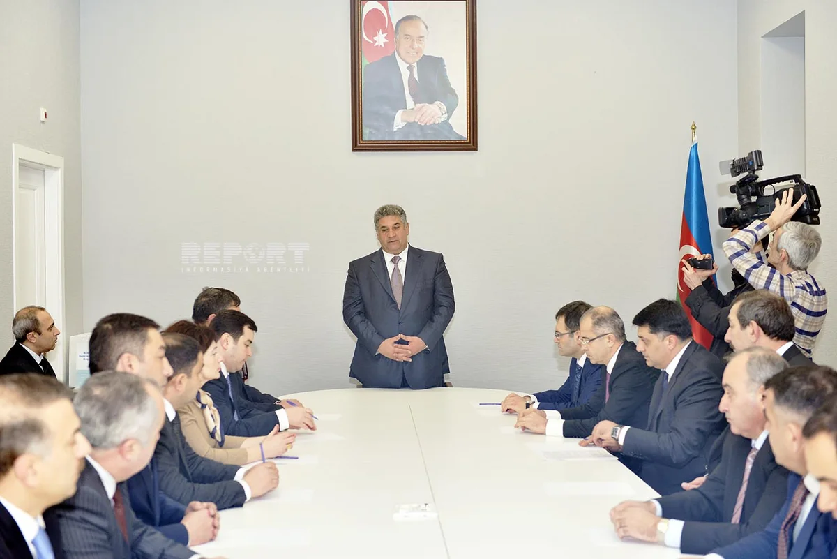 Bakı şəhər Gənclər və İdman Baş İdarəsinin yeni binasının açılışı olub - FOTOLAR
