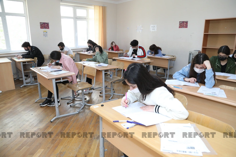 “Azərbaycan dili” fənni üzrə keçirilən test imtahanı başa çatıb - YENİLƏNİB