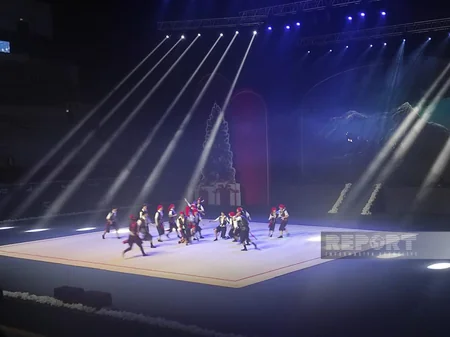 Gimnastika Federasiyasının təşkilatçılığı ilə “Oyuncaqların sərgüzəştləri” adlı Yeni il şousu keçirilib