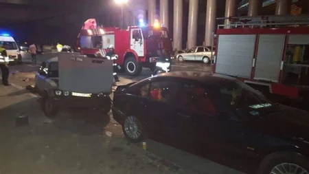 ​Azərbaycan səfirliyinin avtomobili Kiyevdə qəzaya düşüb - FOTO
