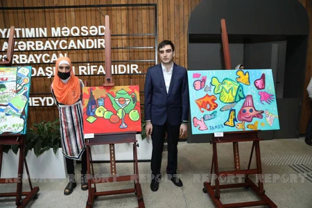 Autizmli uşaqların yaradıcılığı ilə bağlı “Fərqliliyə qucaq aç!” adlı tədbir keçirilib