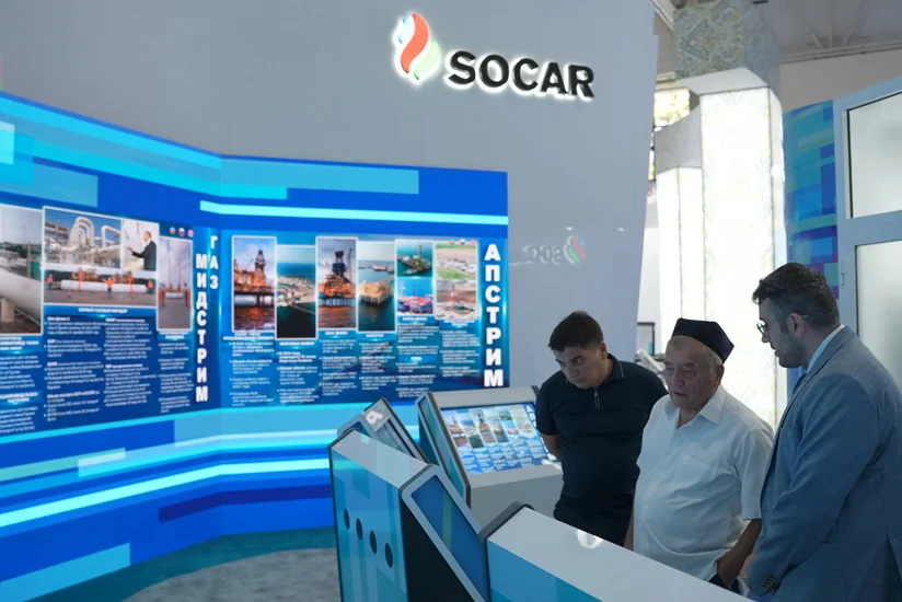 SOCAR представлен на выставке в Узбекистане