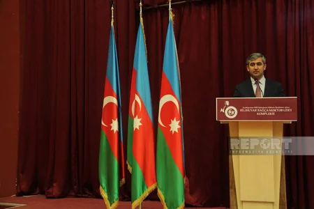 Mübariz İbrahimovun doğum günü adını daşıdığı liseydə qeyd edilib 