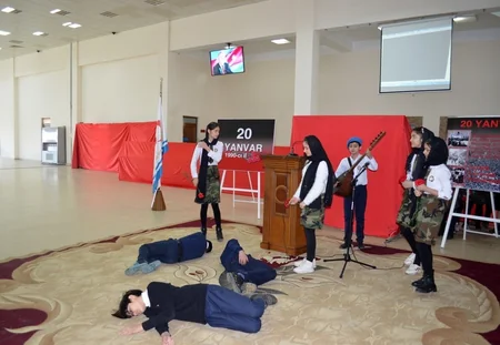 Azərbaycan Ordusunda 20 Yanvar şəhidlərinin xatirəsi anılıb - VİDEO