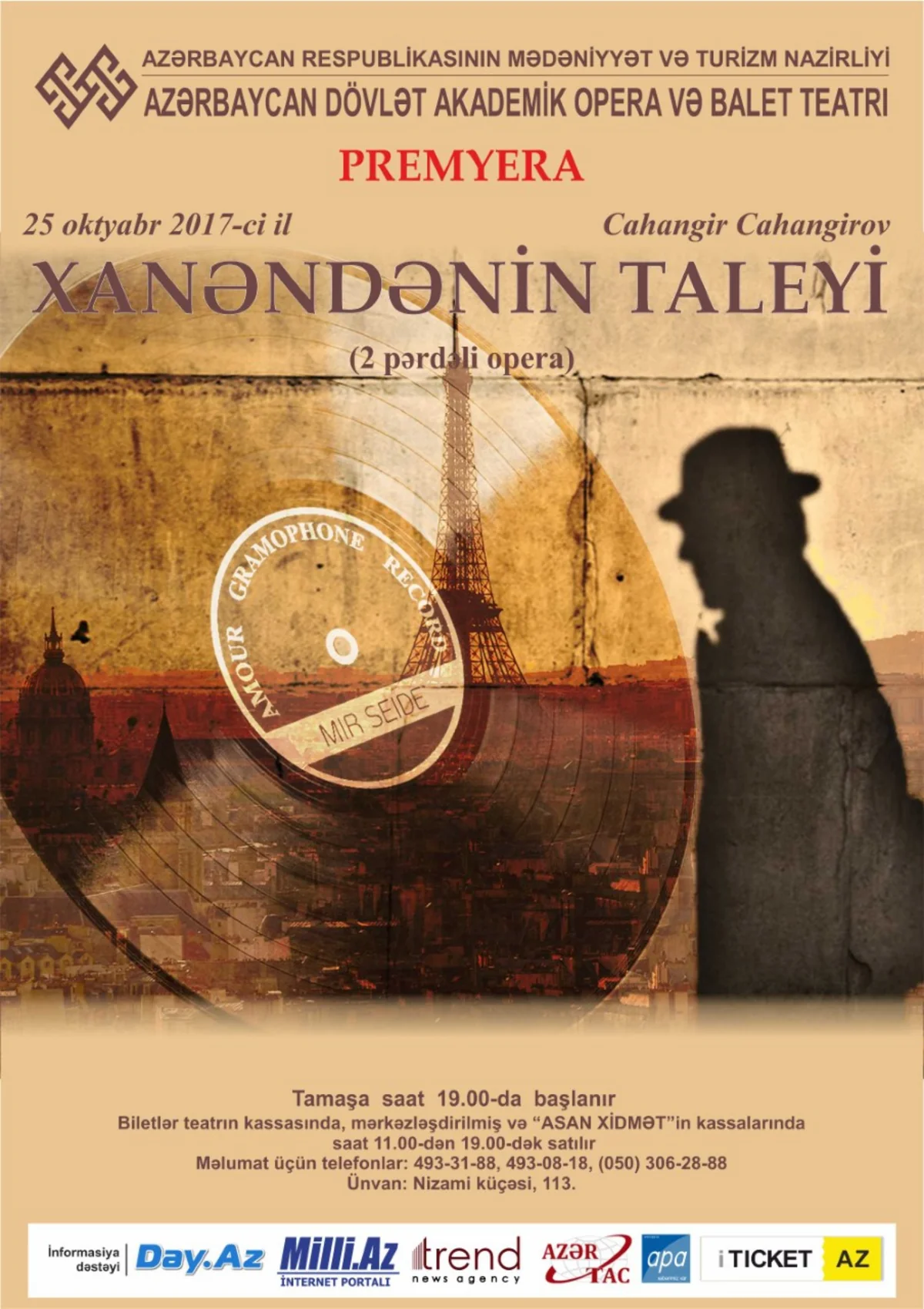 Opera və Balet Teatrında yeni mövsümün ilk premyerası keçiriləcək