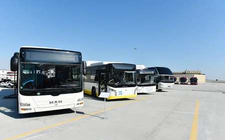 Президент Ильхам Алиев принял участие в открытии второго депо ООО BakuBus