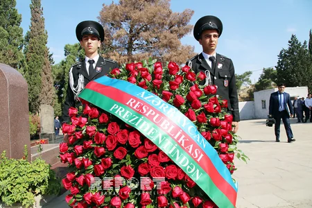 General-leytenant Ziya Yusifzadə II Fəxri Xiyabanda dəfn olunub - FOTO
