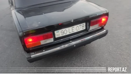 Sumqayıtda iki avtomobil toqquşdu