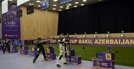 Stend atıcılığının səngər növü üzrə final yarışının qalibləri bəlli olub