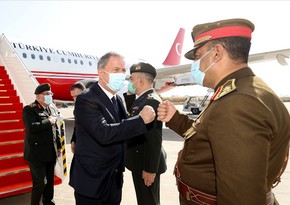 Turkish Defense Minister and Chief of General Staff visiting Iraq