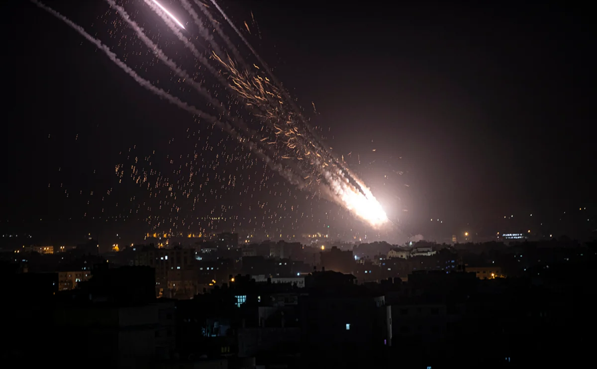 İsrail Hərbi Hava Qüvvələri Qəzzadan atılan iki raketi zərərsizləşdirib