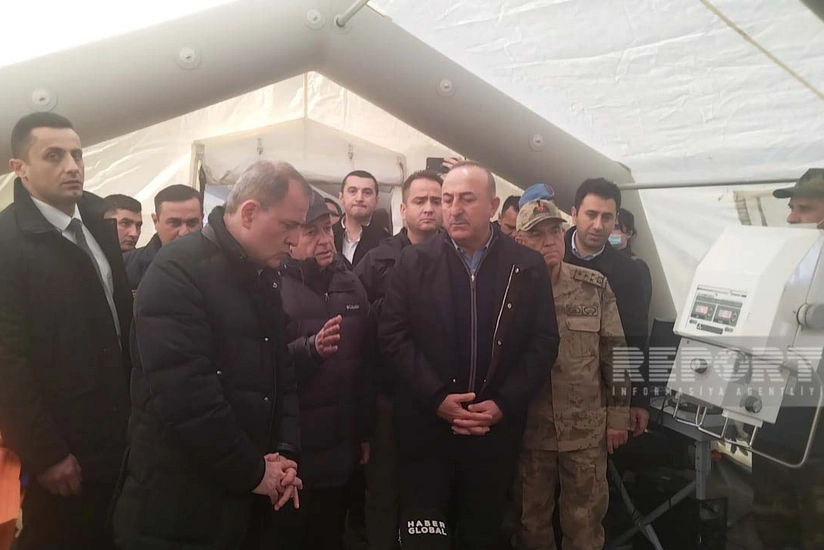 Mevlut Cavusoglu thanks Azerbaijani doctors