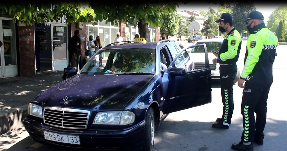 Qaxda reyd keçirildi, sürücülər cərimələndi