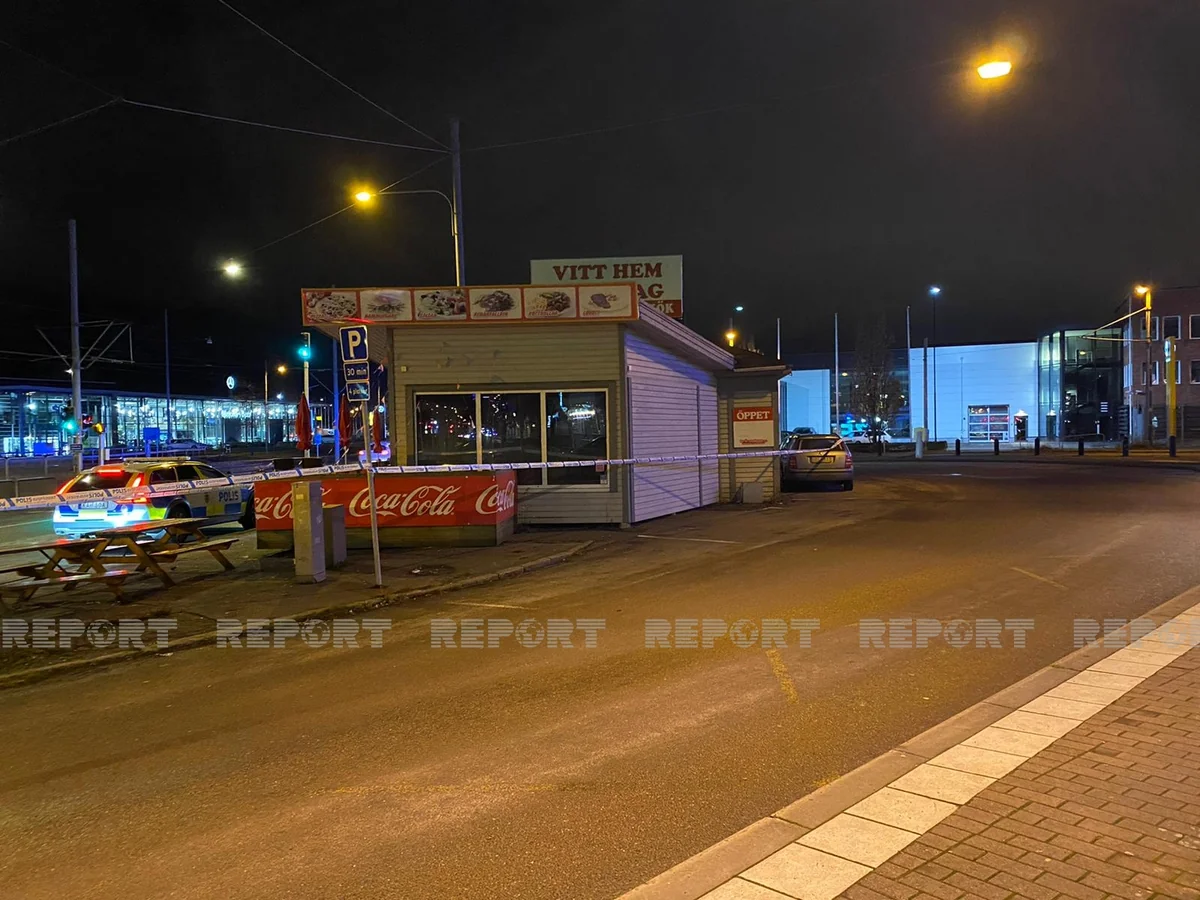 Vitt Hem-Qarabağ restaurant set on fire in Sweden