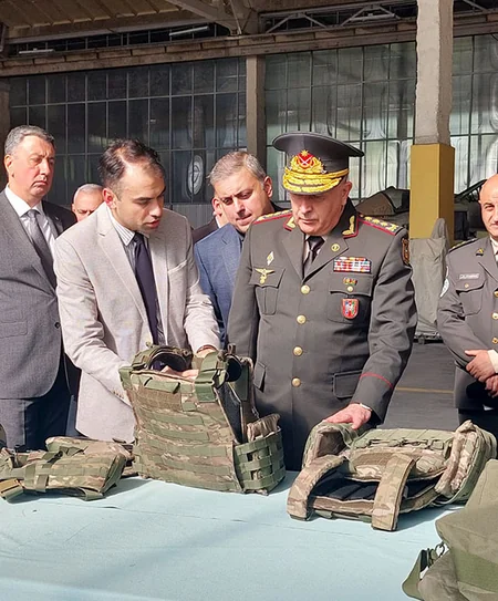 Azərbaycanın Baş Qərargah rəisi Gürcüstanda Milli Təlim və Tədris Mərkəzində olub