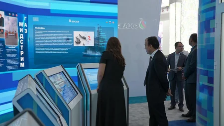 SOCAR представлен на выставке в Узбекистане