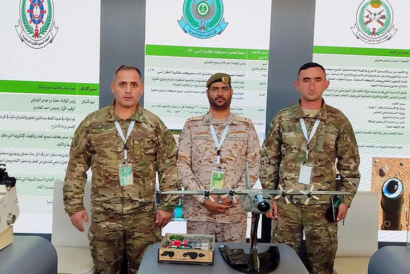 Azərbaycanın hərbi qulluqçuları Səudiyyə Ərəbistanında keçirilən forumda iştirak edib