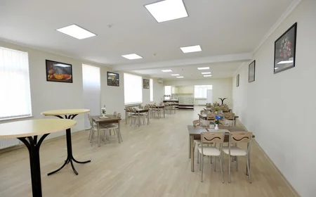 President Ilham Aliyev views the secondary school No 201 in Nizami district after major overhaul