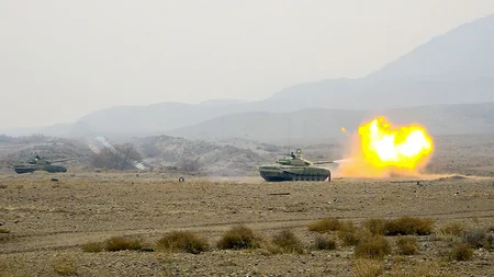 Azerbaijani exclave Special Army headquarters carries out unscheduled inspects in tank division